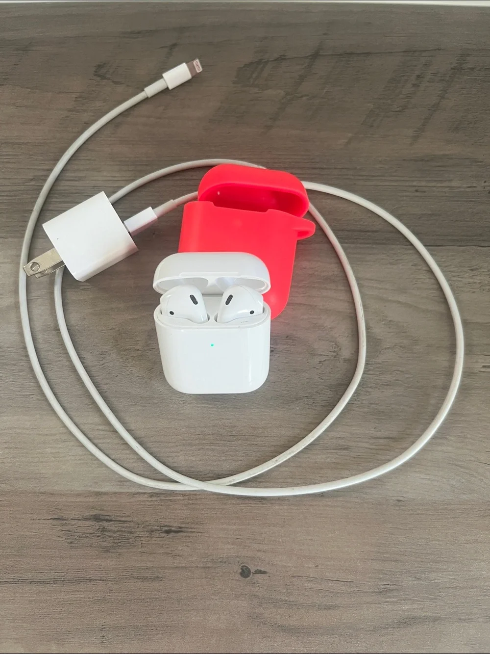 Apple AirPods 2nd Generation plus accessories
